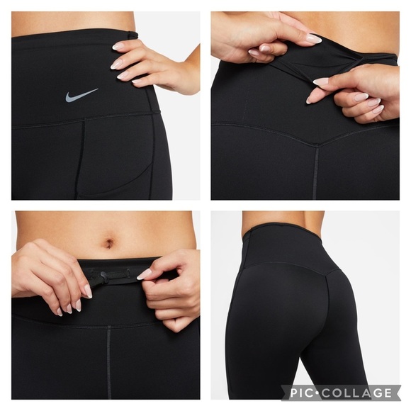 Nike Go Firm Support High Waisted 7/8 Workout Leggings Women’s size XS - Picture 3 of 16